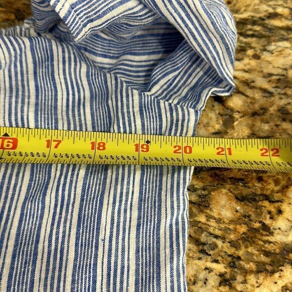 Free People Hello There Beautiful Striped Off The Shoulder Top Size S - Picture 7 of 8